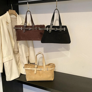 yukxalta ayollar sumkasi zamshli ayollar dizayner sumkalari kamar bogʻichli va ayollar uchun yuqori tutqichli yumshoq zamsh katta sigʻimli crossbody sumkasi 2024 yangi qishki dizayner sumkalari