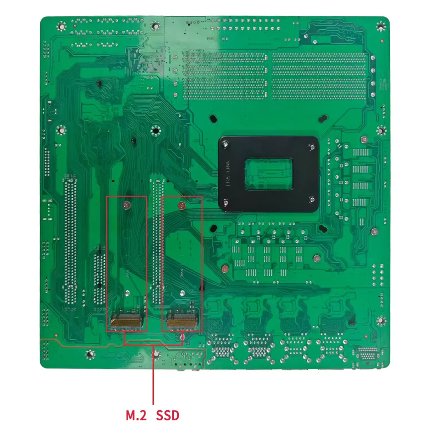 Материнская плата Topton 8-Bay Z690 NAS M-ATX LGA1700 для процессоров Intel 12-14-го поколения, 4xDDR4, 8xSATA, 4xNVMe, 4x2.5G LAN, 3xPCIE, серверная плата для фаервола