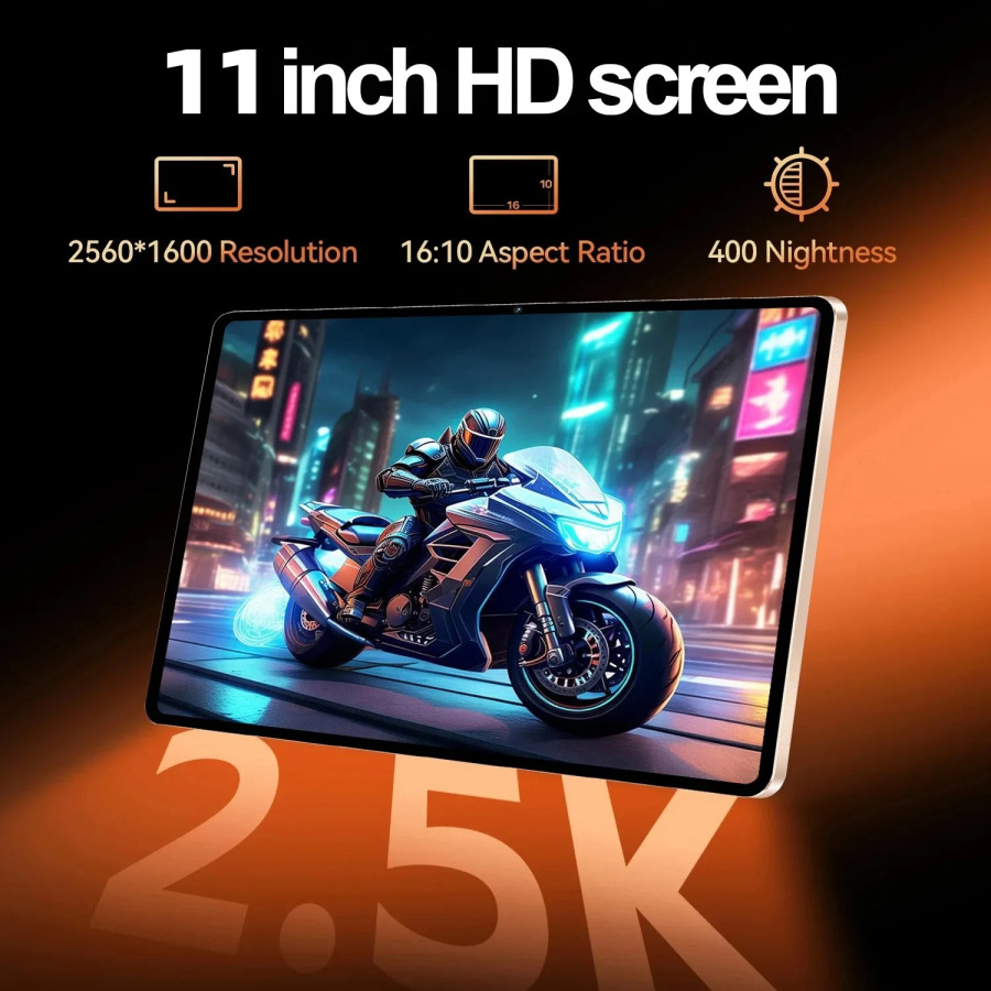 Оригинальный планшет S27 Ultra 11 дюймов, 22 ГБ ОЗУ, 2 ТБ ПЗУ, Android 15, планшет-телефон, Dual Wi-Fi, планшетный ПК, Android-планшет, планшетный ПК