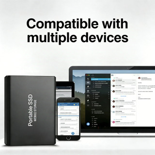 2TB tashqi qattiq holatdagi drayv portativ SSD USB 3.2 Gen2 Tez maʻlumotlarni uzatish muhim fayllarni xavfsiz saqlang