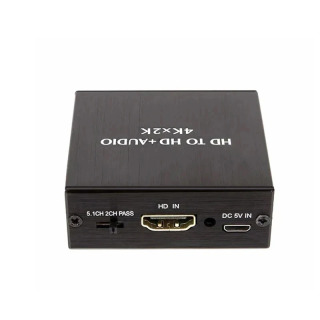 4K x 2K видео-аудио экстрактор HDTV в аудиоконвертер 3,5 мм SPDIF оптический TOSLINK стерео выход адаптер-сплиттер