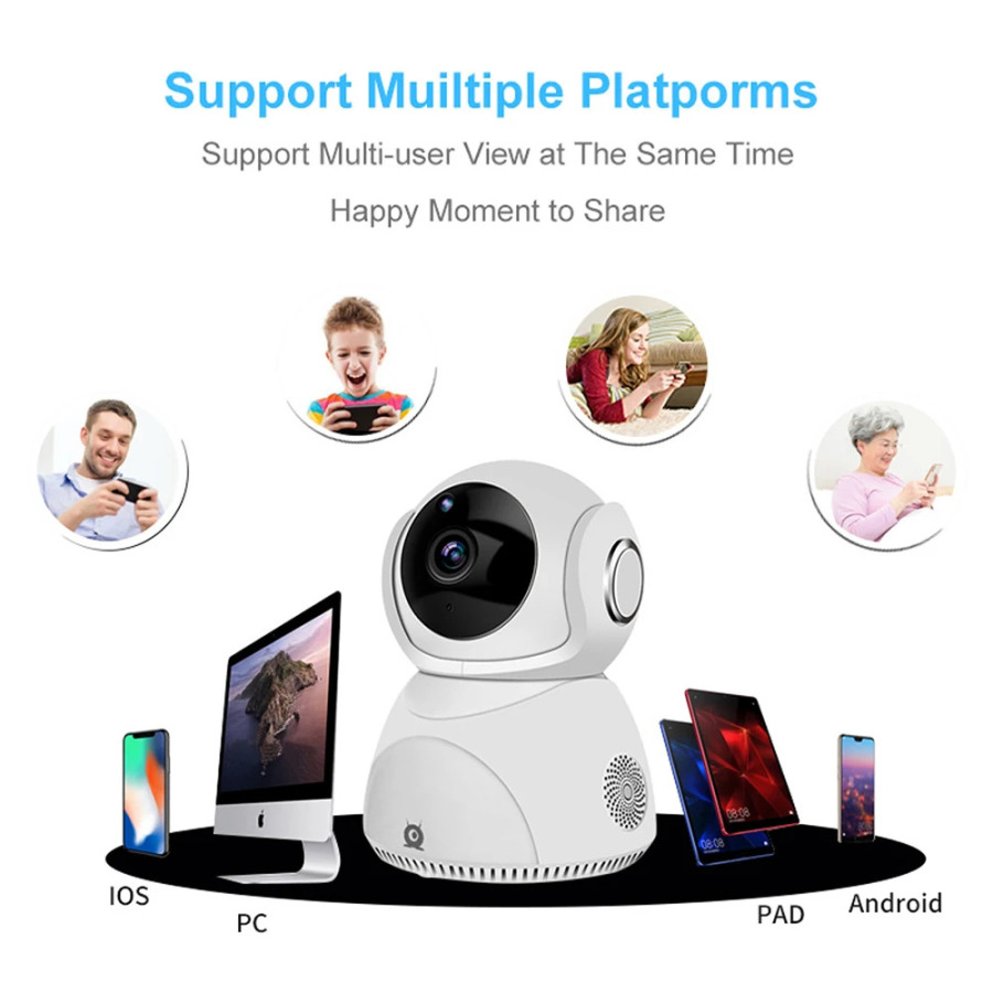 Беспроводная облачная IP-камера 3 Мп/5 МП Full HD для домашней системы безопасности, сетевая камера, Двухсторонняя аудиосвязь, удаленная P2P камера