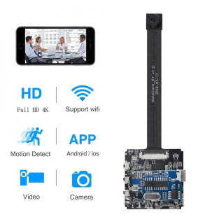 Мини-камера с питанием от аккумулятора, 4000 мАч, 4k, Wi-Fi, камеры Vigilancia, видеорегистратор, микро-видеокамера для домашней безопасности в реальном времени, сделай сам