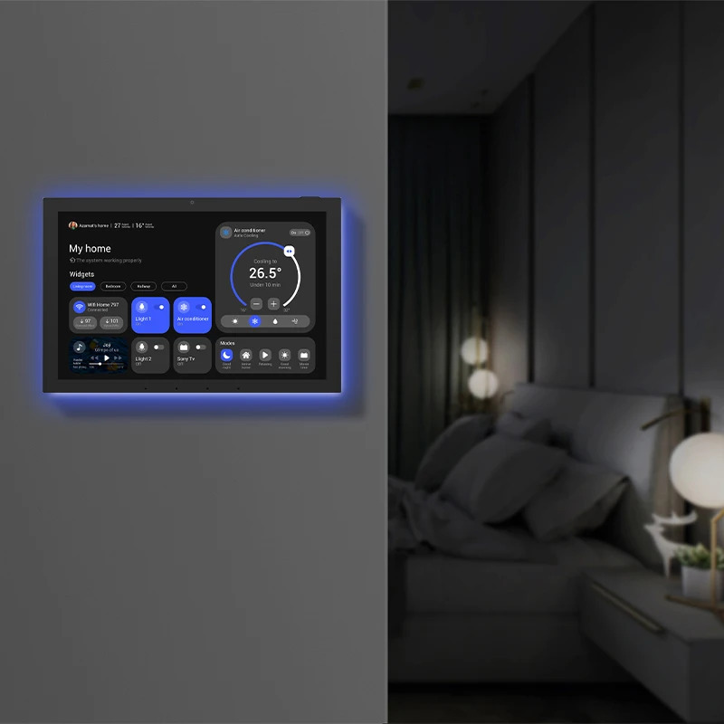Умное домашнее устройство 2024, система умного дома, Android 13 WiFi6 RK3566 POE BT5.3, настенное крепление, портативный Android-планшет