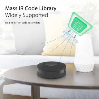 Умный ИК-пульт дистанционного управления Tuya Smart RF 2026 с Wi-Fi для умного дома, инфракрасный контроллер для кондиционеров и всех телевизоров, работает с Alexa и Google Home