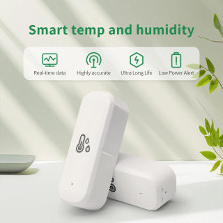 Датчик Температуры И Влажности Для Умного Дома С Wi-Fi 2.4G, Управление Через Приложение Tuya