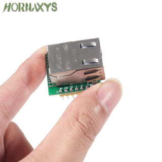 Smart Electronics USR-ES1 W5500 chipi, yangi SPI dan LAN/Ethernetga konvertor, TCP/IP moduli