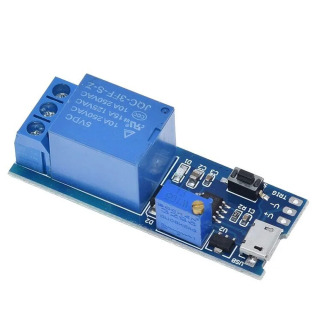 Умная электроника 5 В-30 В Micro USB, регулируемое реле задержки, таймер, модуль управления, переключатель задержки триггера