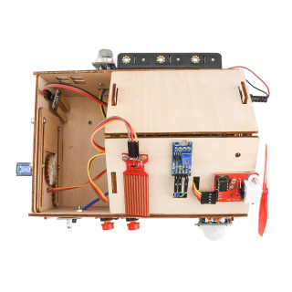 Комплект IOT для умного дома с платой PLUS для Arduino STEAM House Kit DIY Электронный комплект CE-совместимый