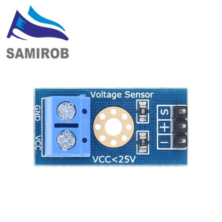 SAMIROB Smart Electronics DC 0-25V стандартный модуль датчика напряжения тестовые электронные кирпичи умный робот для комплекта «сделай сам»
