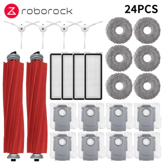 Roborock Q Revo MaxV/Q Revo S/Q Revo Pro Robot aspiratori bolsa ham polvo Cepillo Side asosiy filtri Hepa paños de серый