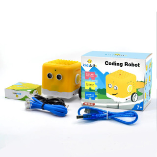 Программируемый комплект робота Kidsbits, робот с кодированием + 28 проектов, учебники для Arduino, графическое программирование, детский DIY STEM, образовательный