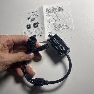 Мини-камера видеонаблюдения 1080P HD AHD/TVI/CVI/CVBS 4-в-1, 2 МП, проводная, для видеонаблюдения, конвертер 4-в-1 для IP-камер