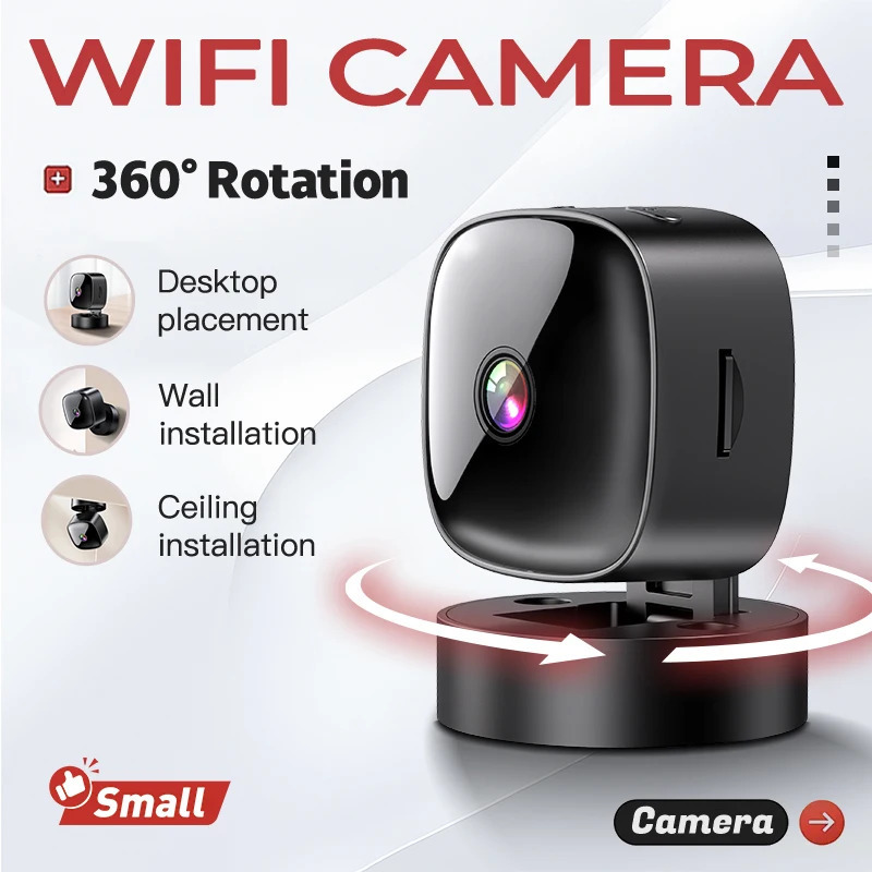 Камера безопасности 4K Беспроводной Wi-Fi Мониторинг Безопасность Защита Дистанционное Инфракрасное наблюдение ночного видения высокой четкости