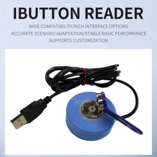Настольный считыватель iButton с двумя интерфейсами (USB/Serial) — совместимость с контролем доступа