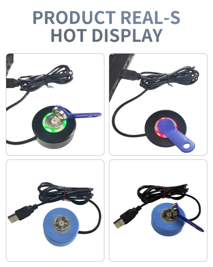 Настольный считыватель iButton с двумя интерфейсами (USB/Serial) — совместимость с контролем доступа