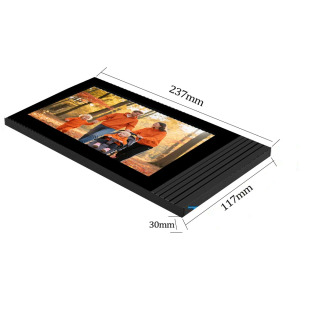 1080P video interkom tizimi Smart WiFi Tuya simsiz video interkom 7 dyuymli monitor uy Villa kvartirasi uchun harakatni aniqlash