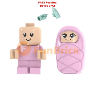 Детские строительные блоки, игрушки MOC, кирпичи, сделай сам, детская карета, подарки для детей Шоколад
