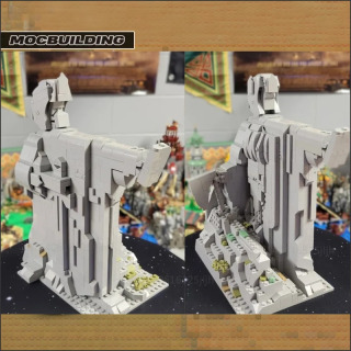 Конструктор MOC по индивидуальному заказу из фильма «колонны королей»