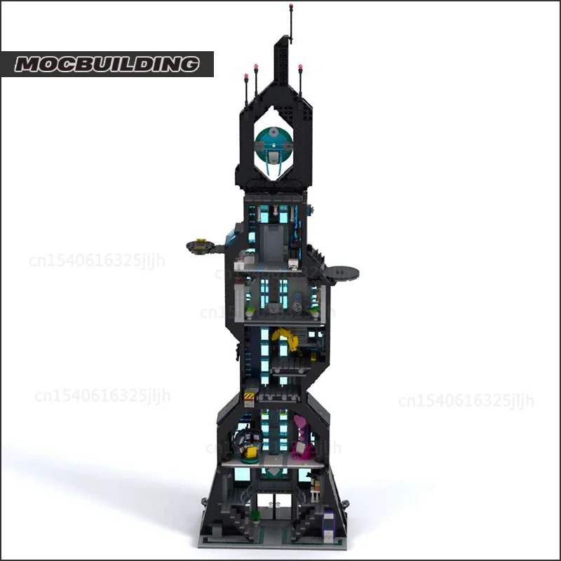 Киноигра MOC, строительные блоки, знаменитая башня, технология, кирпичи, сделай сам, сборка, коллекция, модель, уличный дисплей, строительные игрушки, подарки