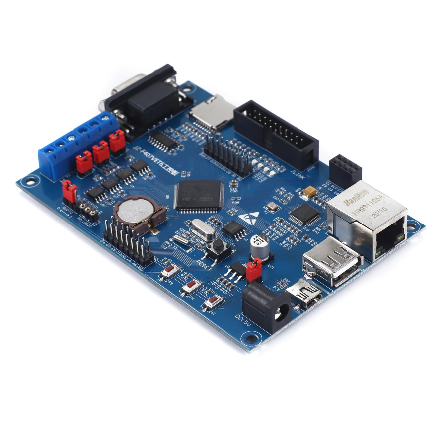 Плата разработки промышленного управления STM32F407VET6 Обучение 485 Dual CAN Ethernet Интернет вещей STM32 Оригинал