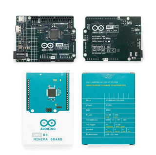 Популярный оригинальный стартовый набор Arduino UNO R3/R4 Minima/WiFi для Интернета вещей с учебными пособиями по программированию