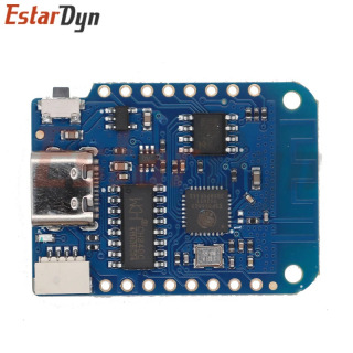 Плата WEMOS D1 Mini V4.0.0 TYPE-C USB WIFI для Интернета вещей на базе ESP8266 4MB, совместимая с MicroPython Nodemcu