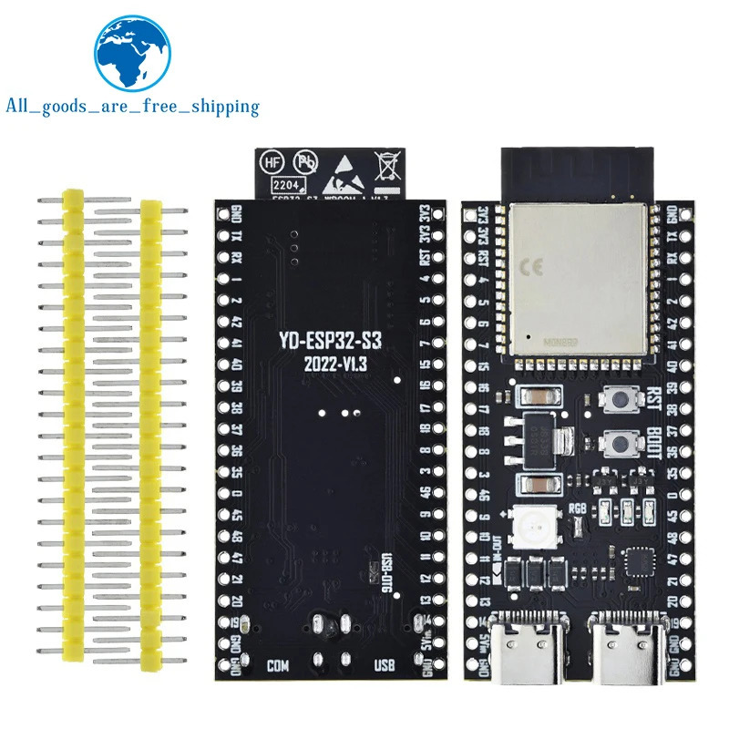 ESP32 WiFi + Bluetooth Интернет вещей двойная плата Type-C