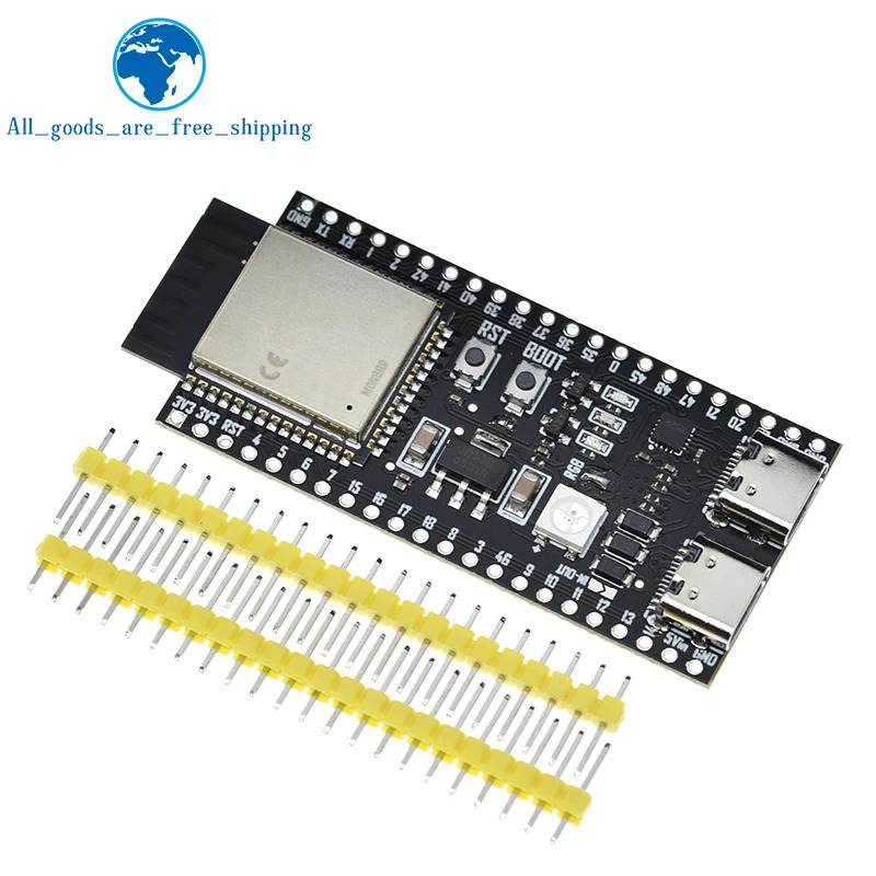 ESP32 WiFi + Bluetooth Интернет вещей двойная плата Type-C