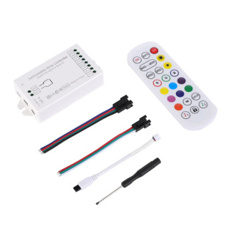 IoTorero WLED ESP32 Manzil Strip Controller 4CH 16A oʻrni oʻrnatilgan WS2811 WS2812B WS2814 WS2815 Home Assistant bilan ishlaydi