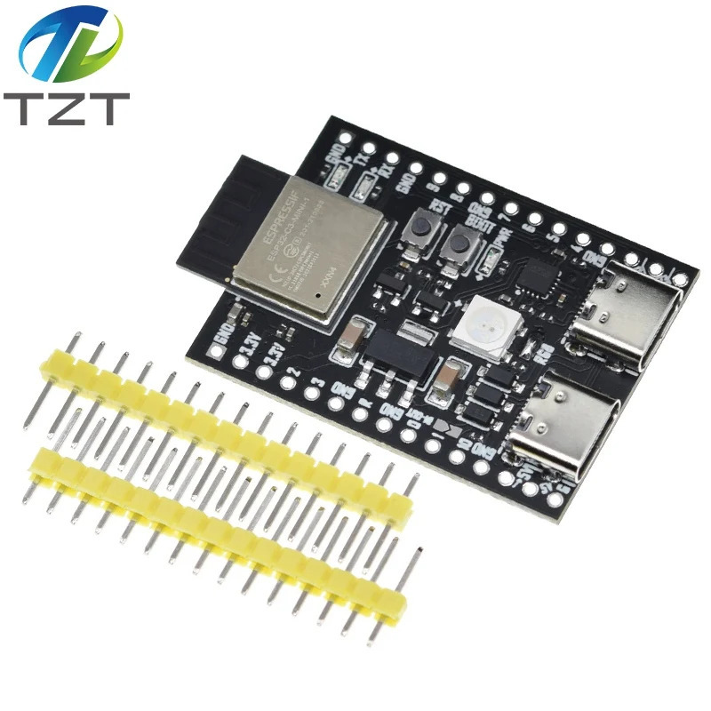 ESP32 / ESP32-C3 WiFi + Bluetooth 5,0 Интернет вещей, двойная плата разработки Type-C, основная плата ESP32-C3-DevKitM-1 для Arduino