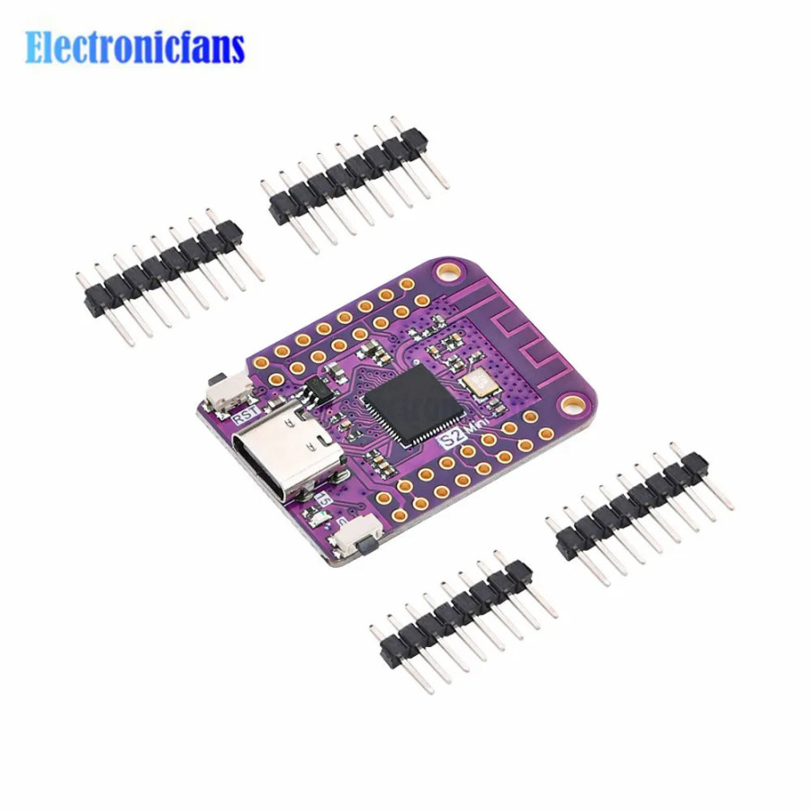ESP32 S2 Мини WiFi IOT плата основанная на ESP32-S2FN4R2 4 Мб WIFI модуль Интернет вещей макетная плата