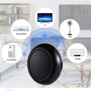 Smart Wi-Fi IR universal masofadan boshqarish pulti Tuya Smart Life ilovasi bilan maishiy televizorlar uchun infraqizil masofadan boshqarish pulti Alexa Google