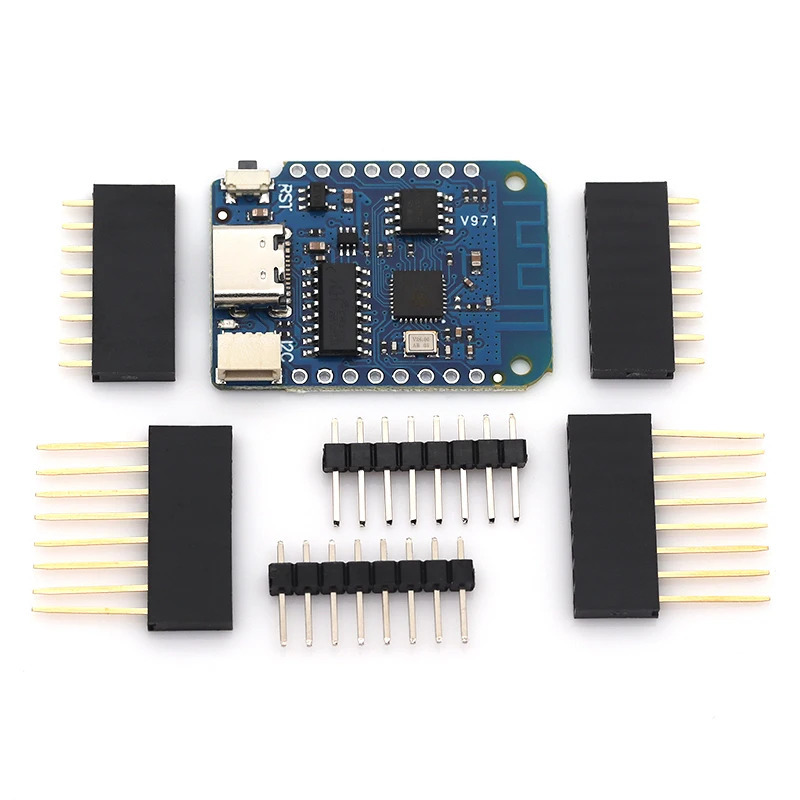 1-10 шт. LOLIN D1 Mini V4.0.0-WEMOS WIFI плата Интернета вещей на базе ESP8266 4 МБ MicroPython Nodemcu Arduino, совместимая