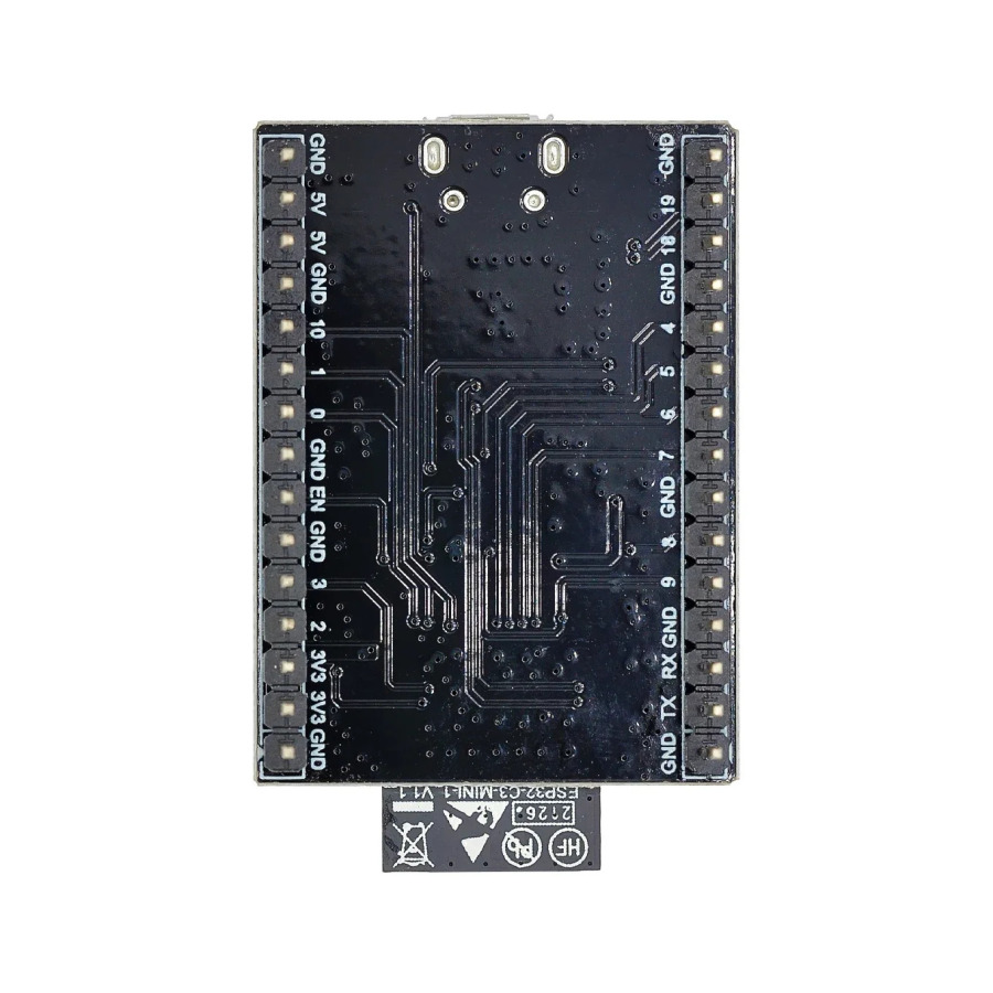 Макетная плата ESP32-C3 WiFi + Bluetooth 5.0, оснащенная ESP32-C3-MINI-1 ESP32 Wi-Fi модулем Интернета вещей для Arduino