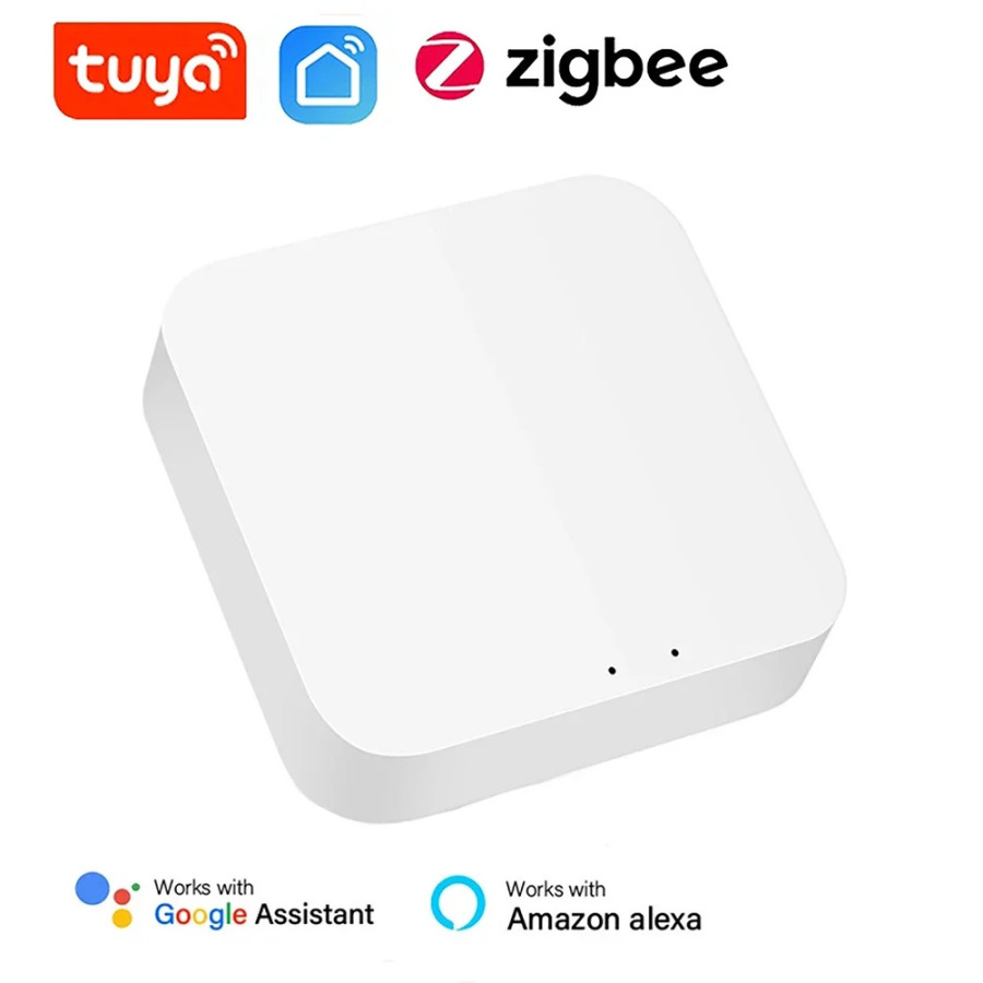 Tuya Zigbee 3.0 Gateway Hub Устройства для умного дома Пульт дистанционного управления Беспроводной мост Протокол Zigbee3.0 работает с Alexa Google Home