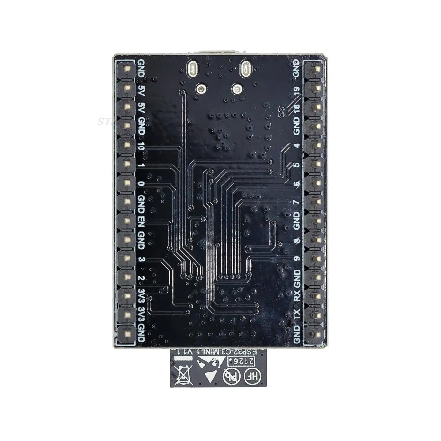 Макетная плата ESP32-C3 WiFi + Bluetooth 5.0, оснащенная ESP32-C3-MINI-1 ESP32 Wi-Fi модулем Интернета вещей для Arduino