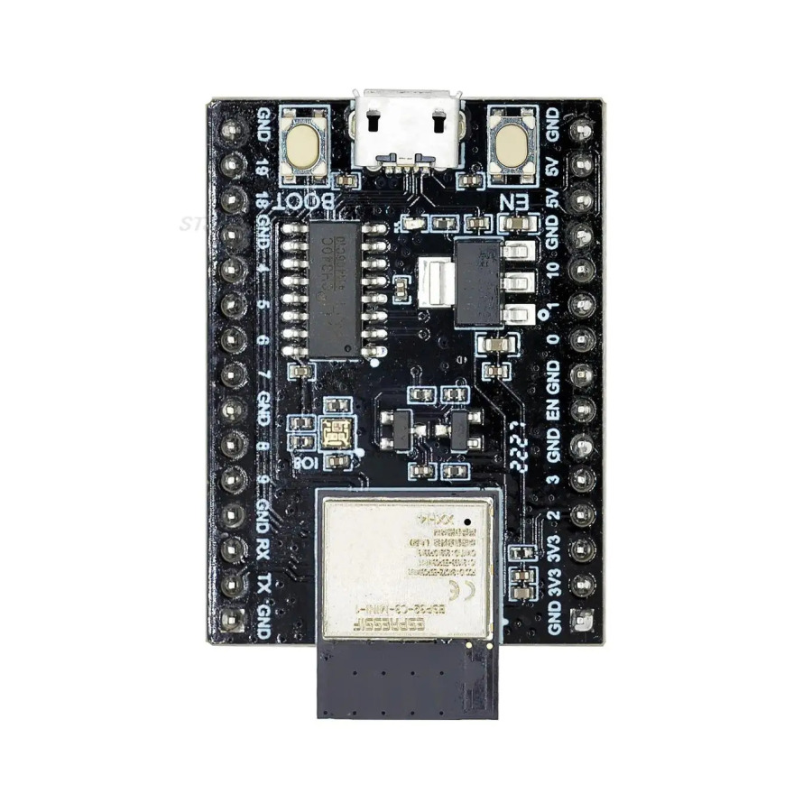 Макетная плата ESP32-C3 WiFi + Bluetooth 5.0, оснащенная ESP32-C3-MINI-1 ESP32 Wi-Fi модулем Интернета вещей для Arduino