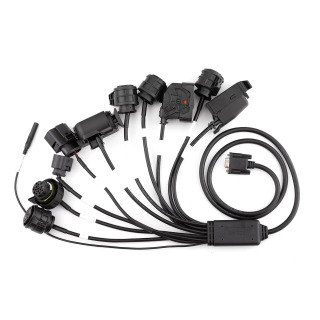 Комплект кабелей коробки передач GODIAG VAG 9-в-1 для DQ200/ DL501/ VL300/ VL381/ DQ500/ DQ250/ DQ380, используемый с AUTEL GBOX/XHORSE Multiprog