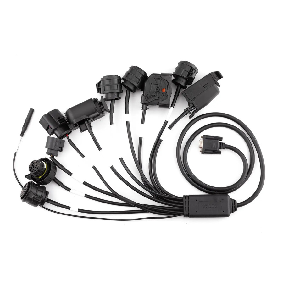 Комплект кабелей коробки передач GODIAG VAG 9-в-1 для DQ200/ DL501/ VL300/ VL381/ DQ500/ DQ250/ DQ380, используемый с AUTEL GBOX/XHORSE Multiprog