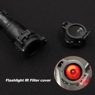 Защитная крышка для фонарика серии Surefire M300C M600C ИК-инфракрасный фильтр Специальная бленда для линз M600A M300A Диффузор света
