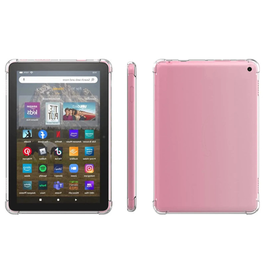 Прозрачный противоударный чехол для Amazon Fire HD 8 и 8 Plus (12-го поколения) выпуска 2022, внешний прозрачный чехол из ТПУ