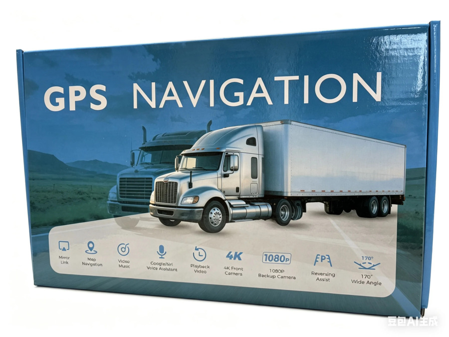 GPS-навигатор для грузовиков Android 2G 32G с сенсорным экраном и картами для навигации по транспортным средствам