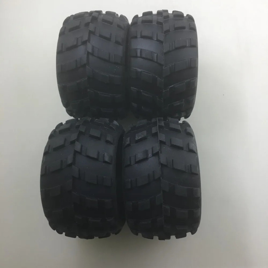 2 левые шины + 2 правые шины для радиоуправляемой машины Wltoys A979 1/18, запасные части A979-01/02, аксессуары