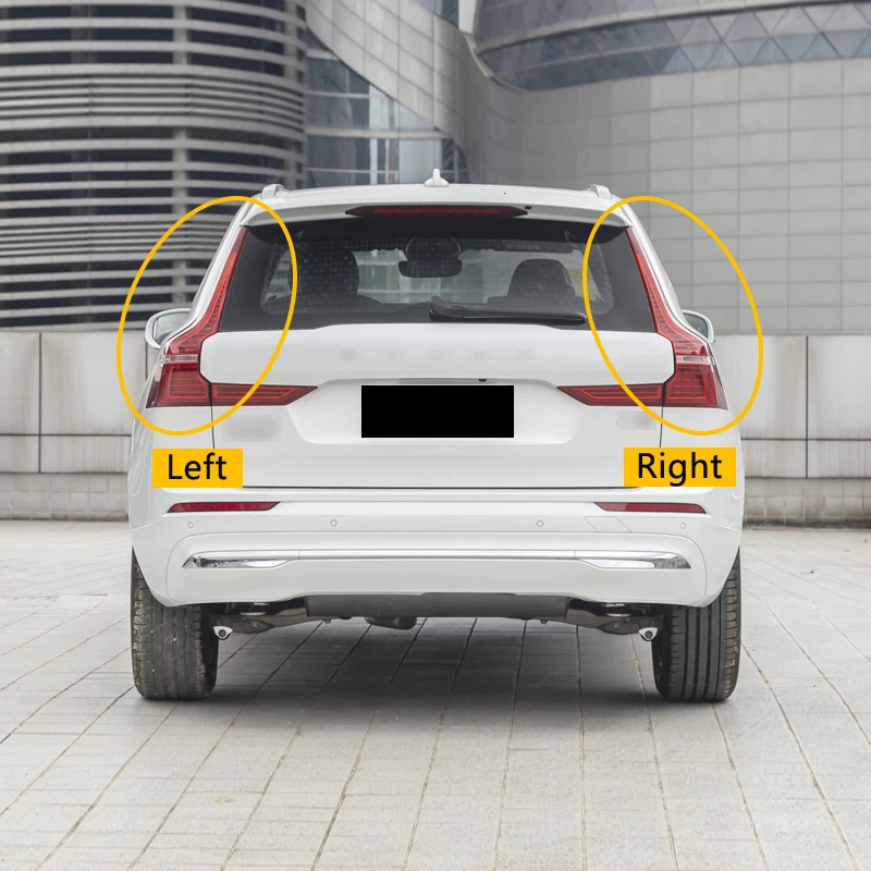 Для Volvo XC60 2018-2021 автомобильные аксессуары задний внешний задний фонарь крышка задний фонарь стоп-сигналы корпус автозапчасти