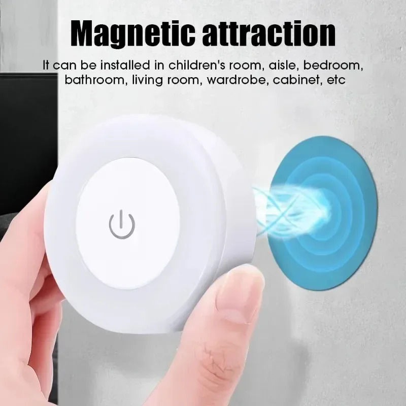 Yashash xonasi va yotoqxona yoritgichi uchun LED portativ USB qayta zaryadlanuvchi tungi chiroq. Yoritgichlar lampalar Uyni bezatish uchun chiroqlar