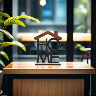 Деревянные украшения «HOME» Деревянные поделки Украшения для настольной стойки Домашний декор Аксессуары «LOVE»