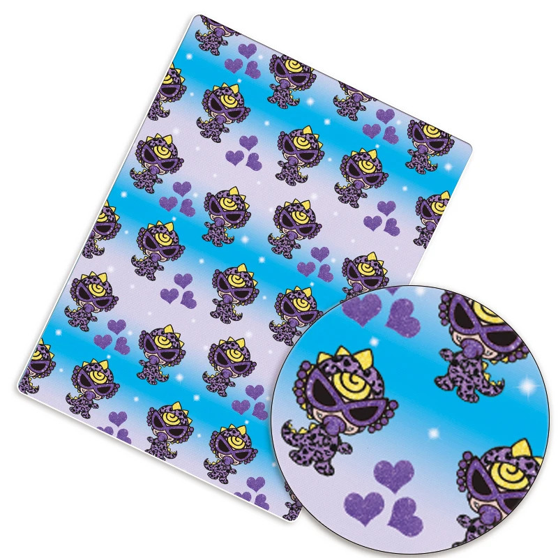 Multfilmli mato paxta 140x50 sm patchwork mato Bolalar uy toʻqimachilik tikuvchilik qoʻgʻirchoq kiyim parda Polyester paxta mato