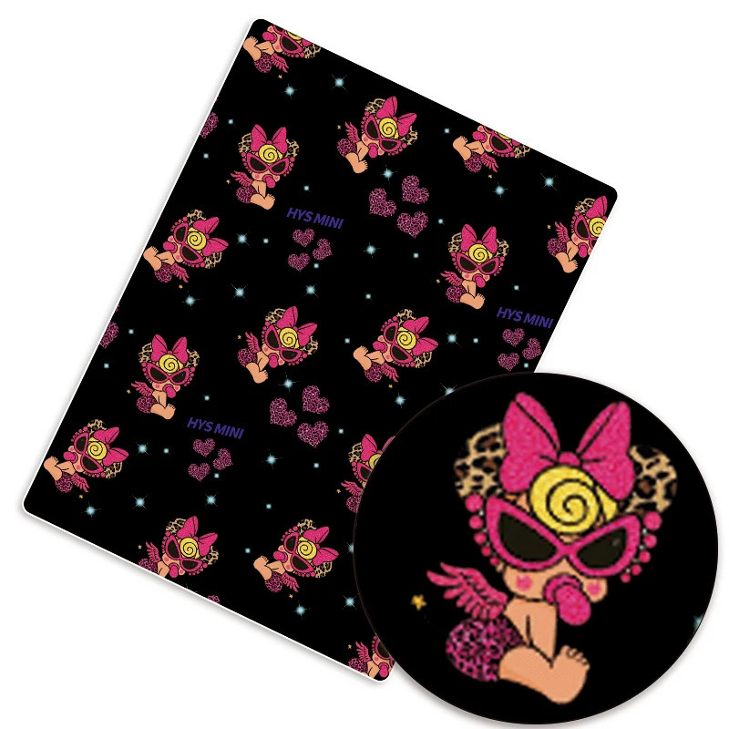Multfilmli mato paxta 140x50 sm patchwork mato Bolalar uy toʻqimachilik tikuvchilik qoʻgʻirchoq kiyim parda Polyester paxta mato