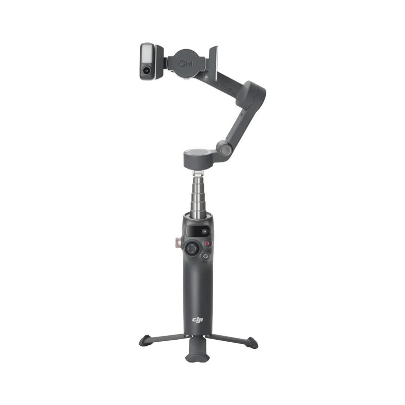 DJI Osmo Mobile 8 - kuzatuv va barqarorlashtirish funksiyalariga ega mobil telefonlar uchun uch oʻqli aqlli gimbal, original DJI OM 8, stokda.